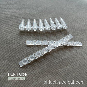 Plastikowa rurka paska PCR 8